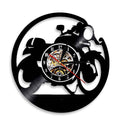 Cafe Racer Clock Handmade Vinyl Wall Clock Classic Motorcycle Vinyl Wall Clock Motorbike Clock Motorcyclist Racer Riders Gift