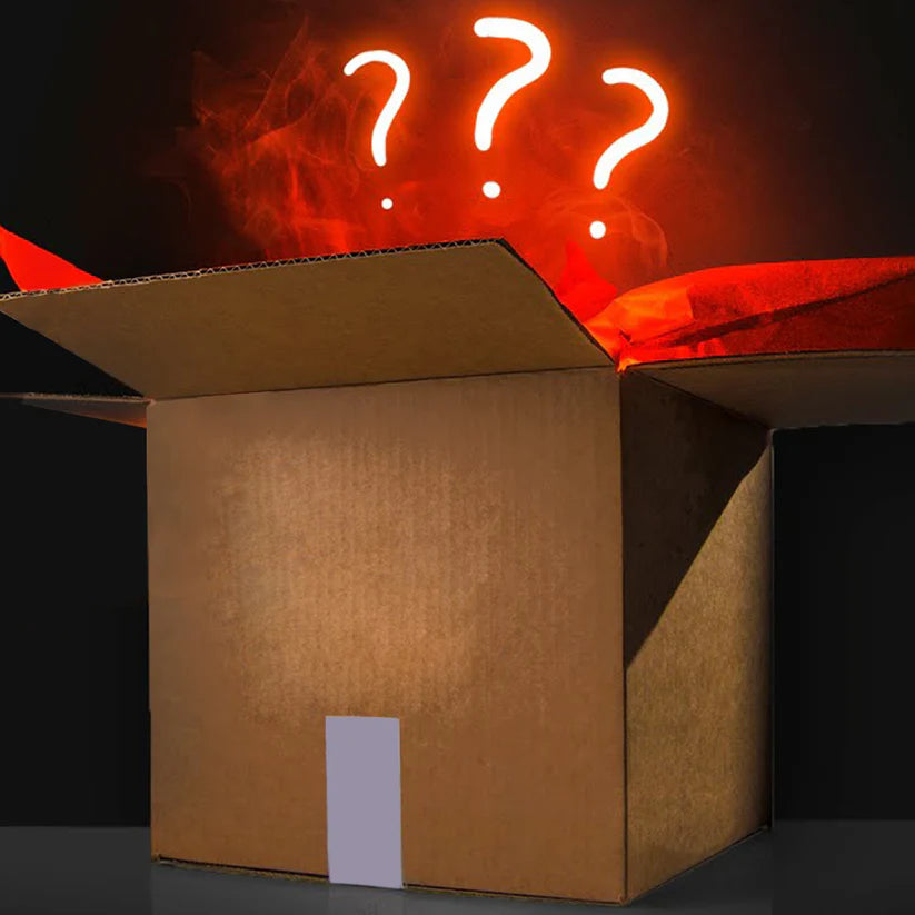 10 Different Fuuny Geek Items Novelty Secret Super Geek Package Subscription Box The Mysterious Box of Mystery
