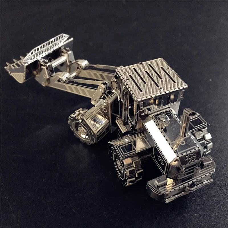 3D Metal puzzle model kit Bulldozer vehicle Model DIY 3D