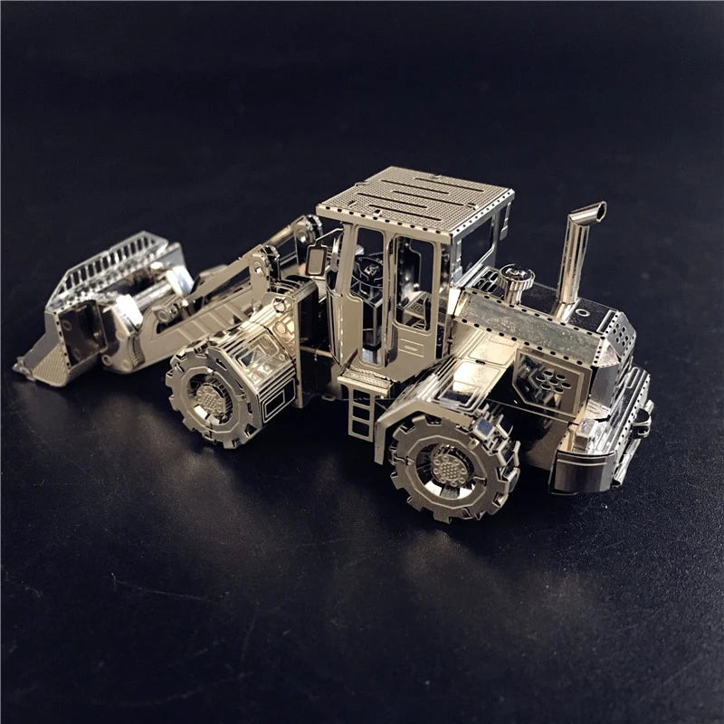 3D Metal puzzle model kit Bulldozer vehicle Model DIY 3D