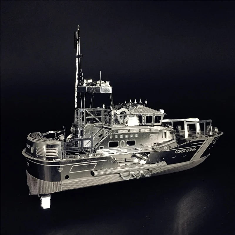 3D Metal kits DIY Puzzle Assembly Model LIFEBOAT C22201 1:100 2 Sheets Stainless Steel Creative toys gift