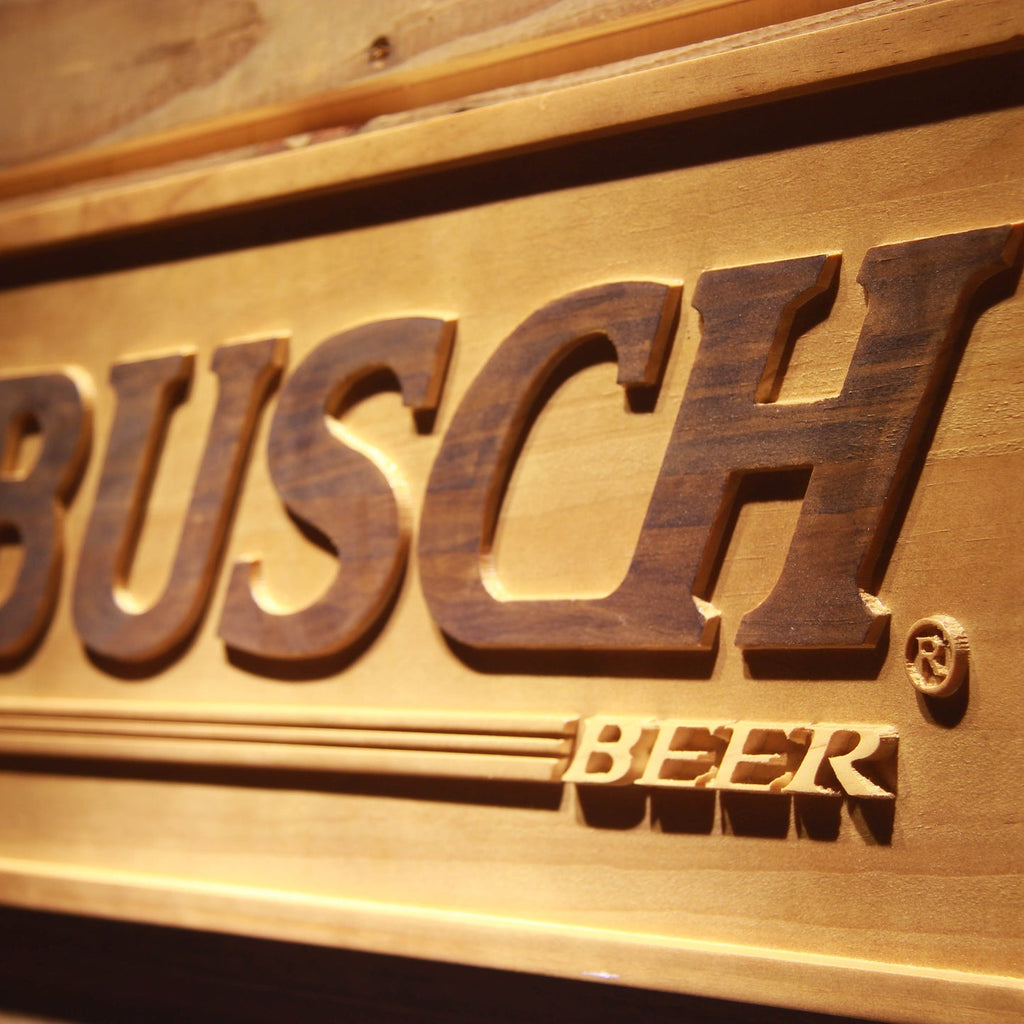 Busch 3D Wooden Signs