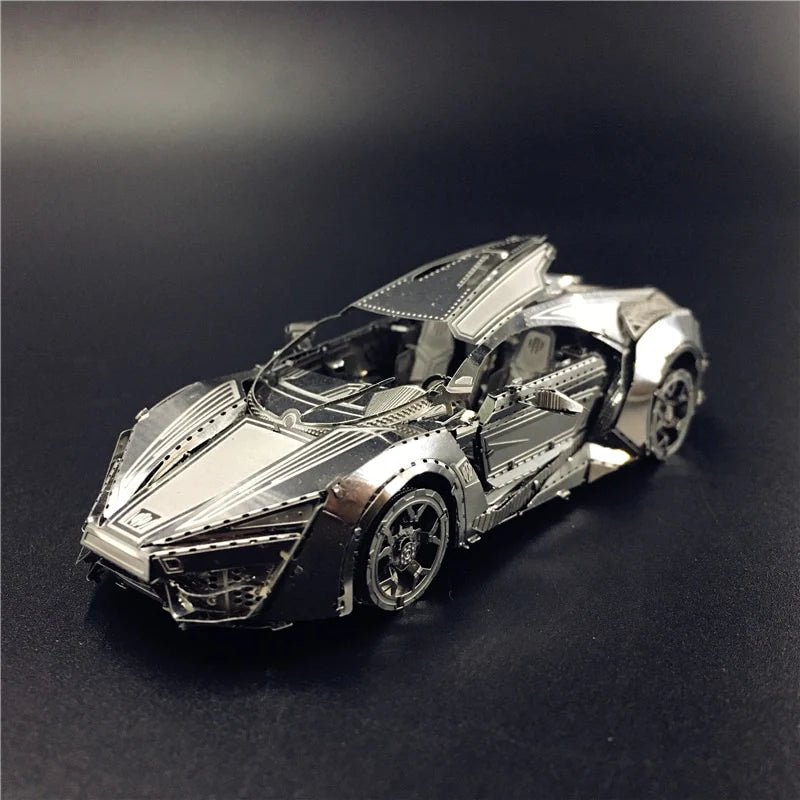 3D Metal model kit Hypersport Racing Car Model DIY 3D