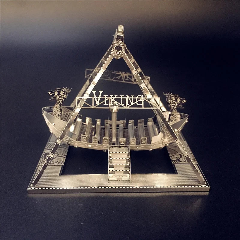 3D Metal model kit Viking ship Model DIY 3D Originality