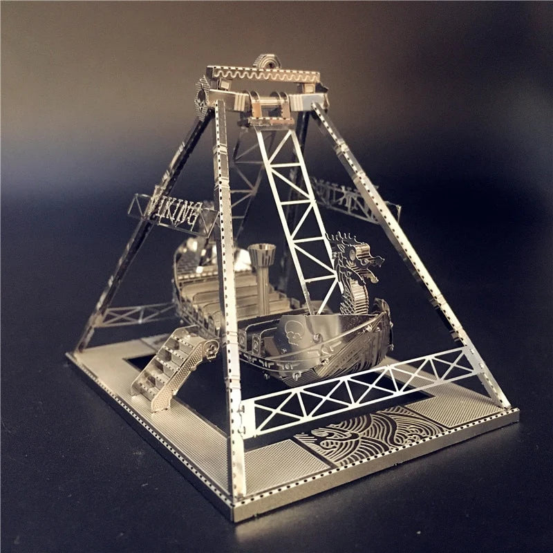 3D Metal model kit Viking ship Model DIY 3D Originality