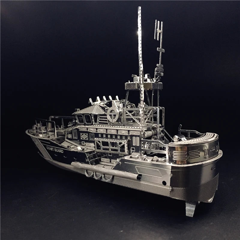 3D Metal kits DIY Puzzle Assembly Model LIFEBOAT C22201 1:100 2 Sheets Stainless Steel Creative toys gift