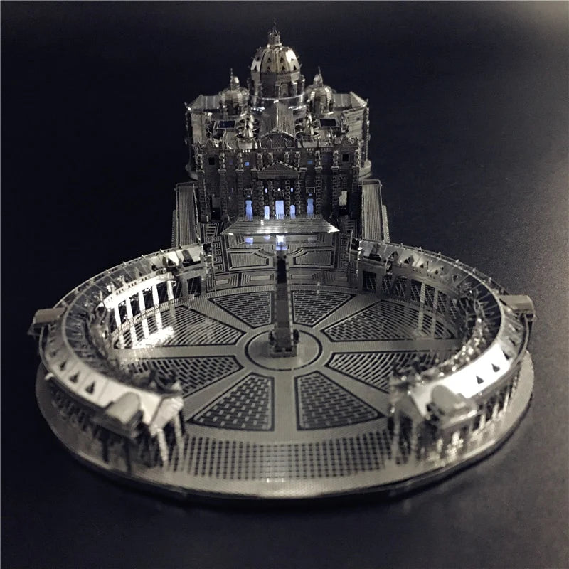 3D Metal model kit 1:1000 STPETER'S BASILICA Model DIY 3D