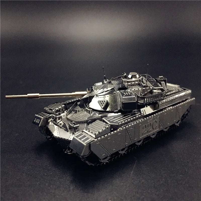 3D Metal model kit JS-2 tank Chieftain MK50 Tank Model DIY 3D