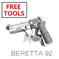 3D Metal puzzle model kit Beretta 92 GunWeapon Model DIY 3D