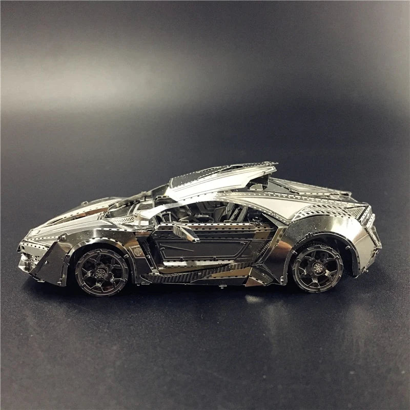 3D Metal model kit Hypersport Racing Car Model DIY 3D