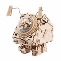 3D Puzzle DIY Movement Wooden dogs Model toys for Children girl boys brain training Music Box Seymour AM480