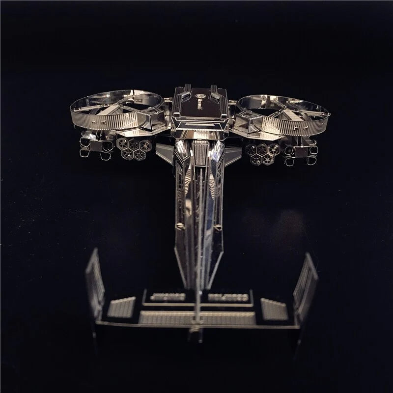 3D metal Puzzle Avatar Scorpion helicopter model DIY laser cutting