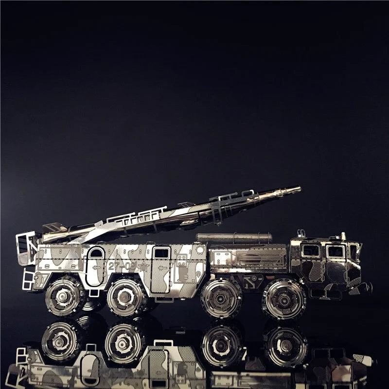 3D Metal model kit Assembly Model DF-11 MISSILE CARRIER 2 Sheets Puzzle DIY TOYS Gift Chinese military