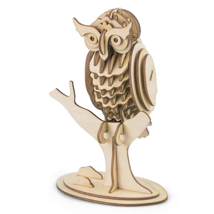 3D wooden puzzle game hobbies for educational baby & toddler popular Owl TG252