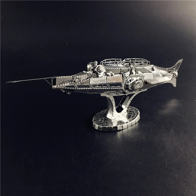 3D Metal model kit 1:600 USS Nautilus Submarine Model DIY 3D
