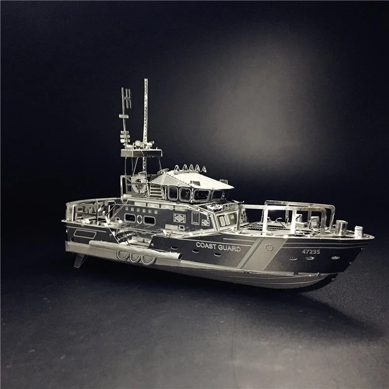 3D Metal kits DIY Puzzle Assembly Model LIFEBOAT C22201 1:100 2 Sheets Stainless Steel Creative toys gift