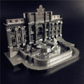 3D Metal model kit Trevi Fountain Building Model DIY 3D