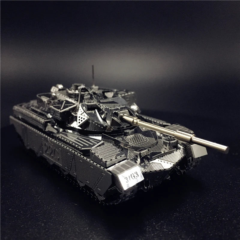 3D Metal model kit JS-2 tank Chieftain MK50 Tank Model DIY 3D