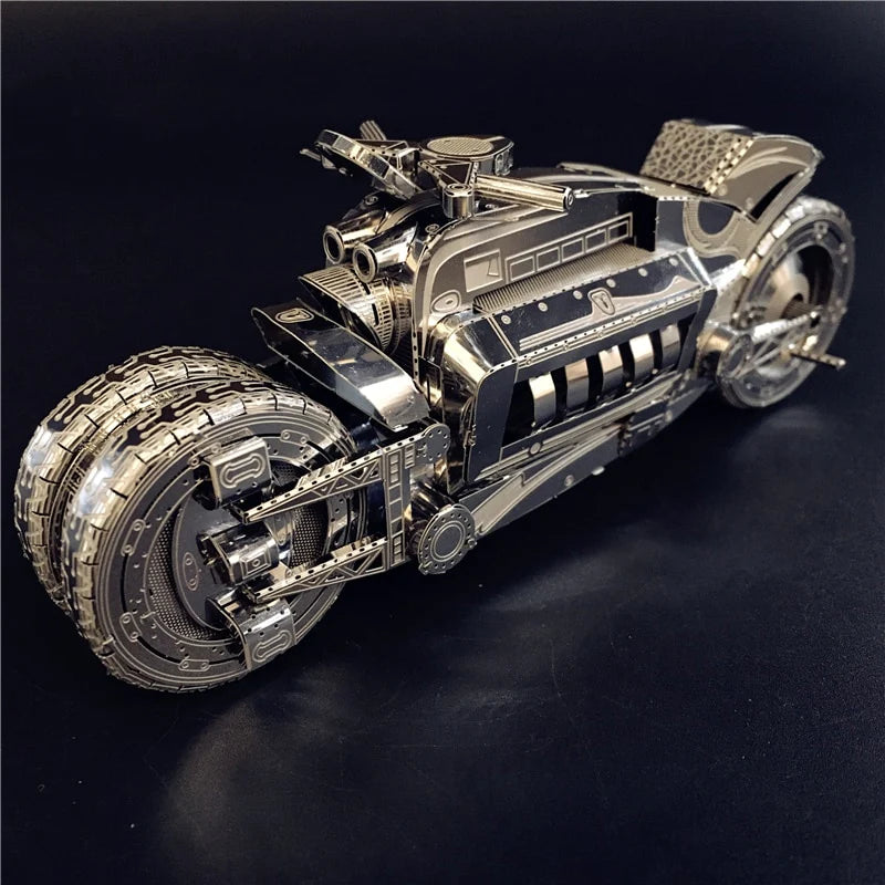 3D Metal model kit Dodge Tomahawk CONCEPTMOTORCYCL E Model DIY 3D gift