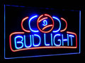 Bud Light Pool Room 9 Ball Snooker Billiard Dual Color Led Neon Light Signs st6-a2056