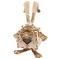 6 Kinds Fan Rotatable Wooden DIY Steampunk Assembly Gift for AM601