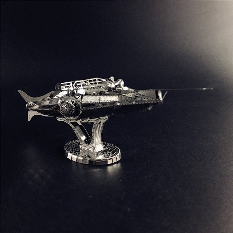 3D Metal model kit 1:600 USS Nautilus Submarine Model DIY 3D
