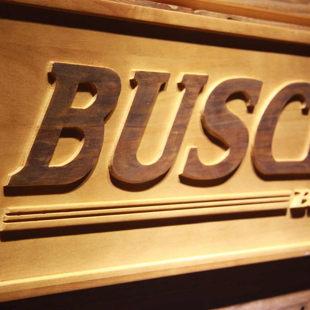 Busch 3D Wooden Signs