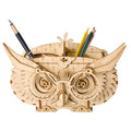 7 Kinds DIY 3D Wooden Animal&Building Puzzle Game Assembly Toy Gift for Children Kids Adult Model Kits TG207